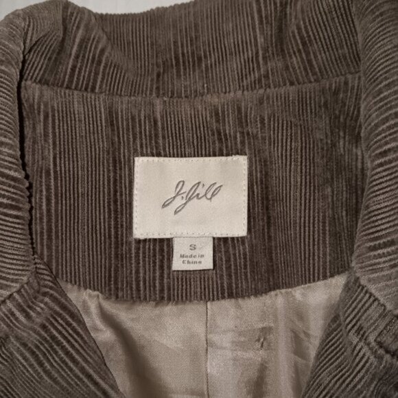 J.JILL  LIGHT WEIGHT CORDUROY TRENCH COAT - Picture 8 of 14